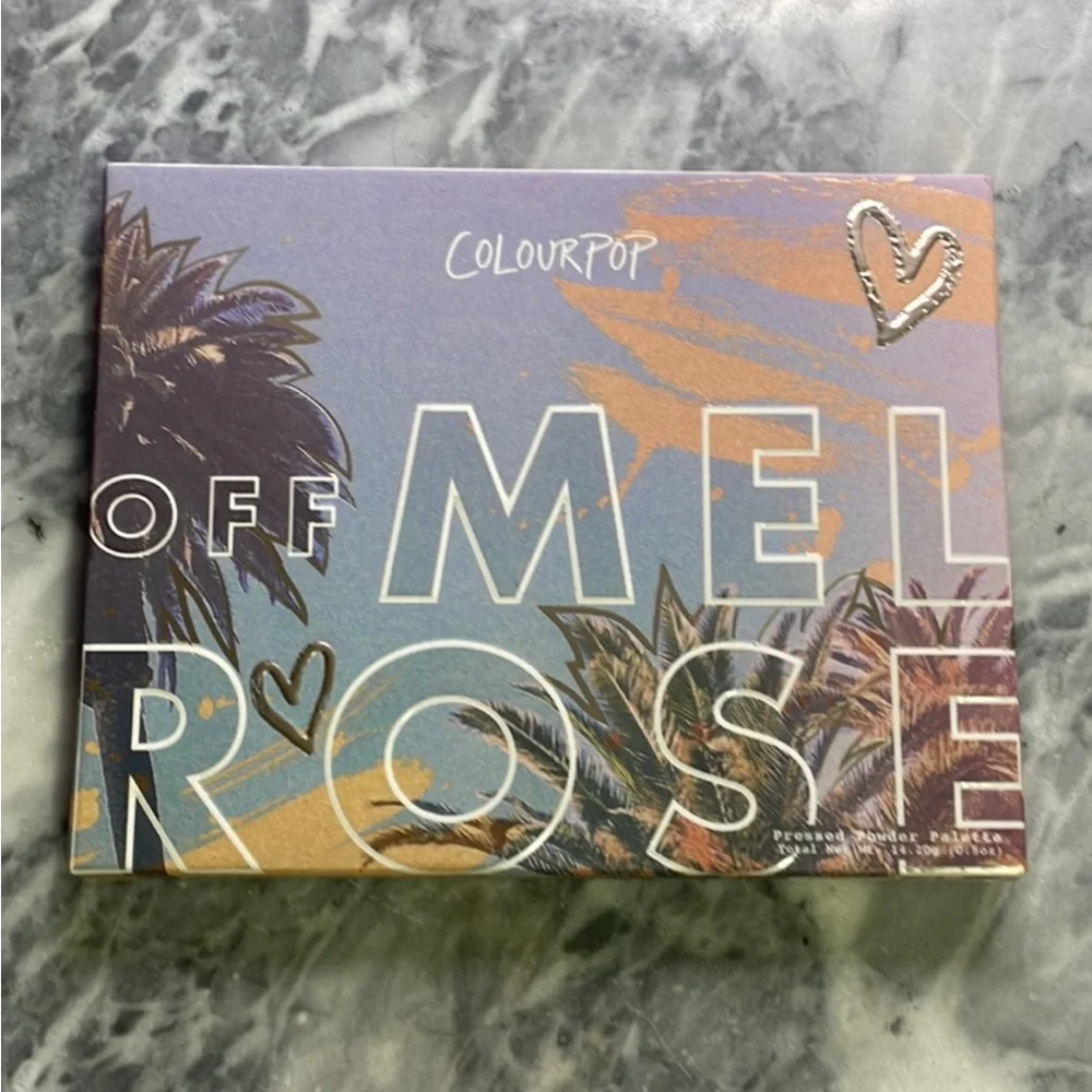 Colourpop Off‎ Melrose Eyeshadow Palette